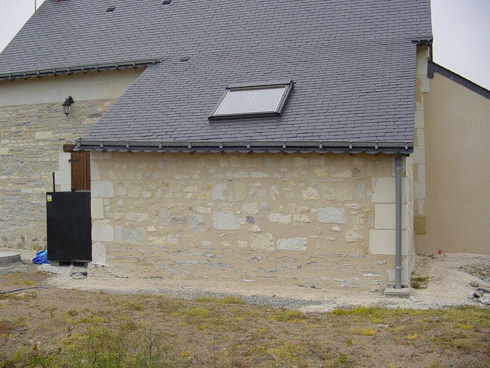 Restauration d'une façade et reprise des joints